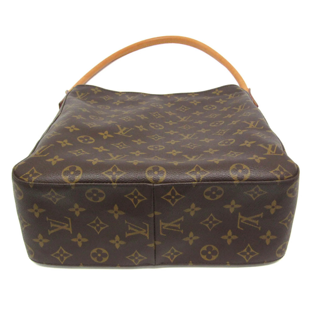 LOUIS VUITTON Brown Monogram Looping GM Shoulder Bag - Picture 5 of 13